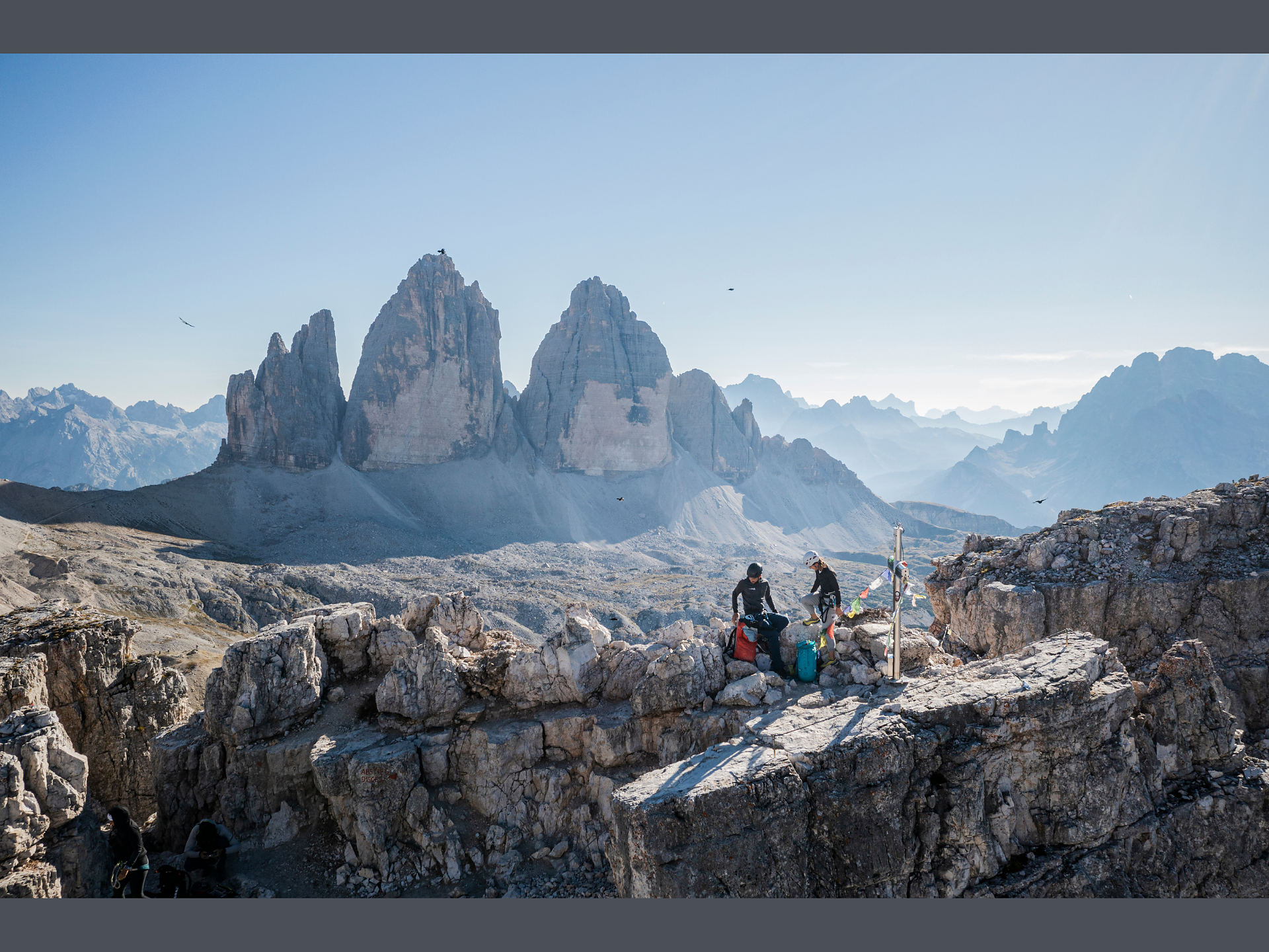 Geführter Klettersteig mit der Alpinschule: Toblinger Knoten - Dolomitenregion 3 Zinnen - #1 - suedtirol.info