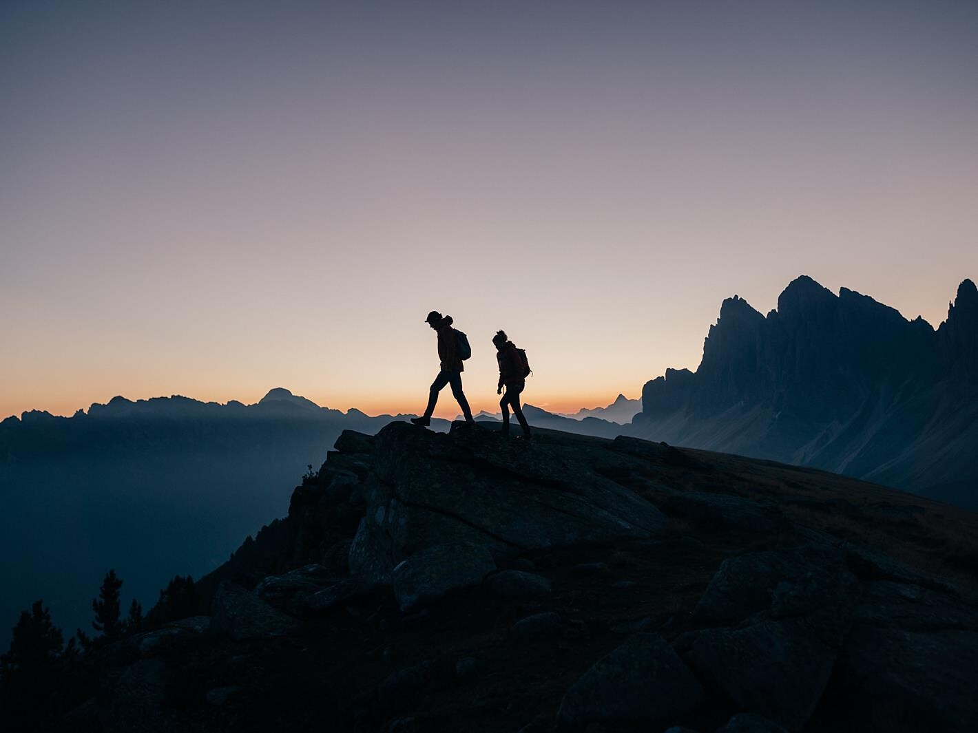 Escursione guidata all'alba con colazione Laion 1 suedtirol.info