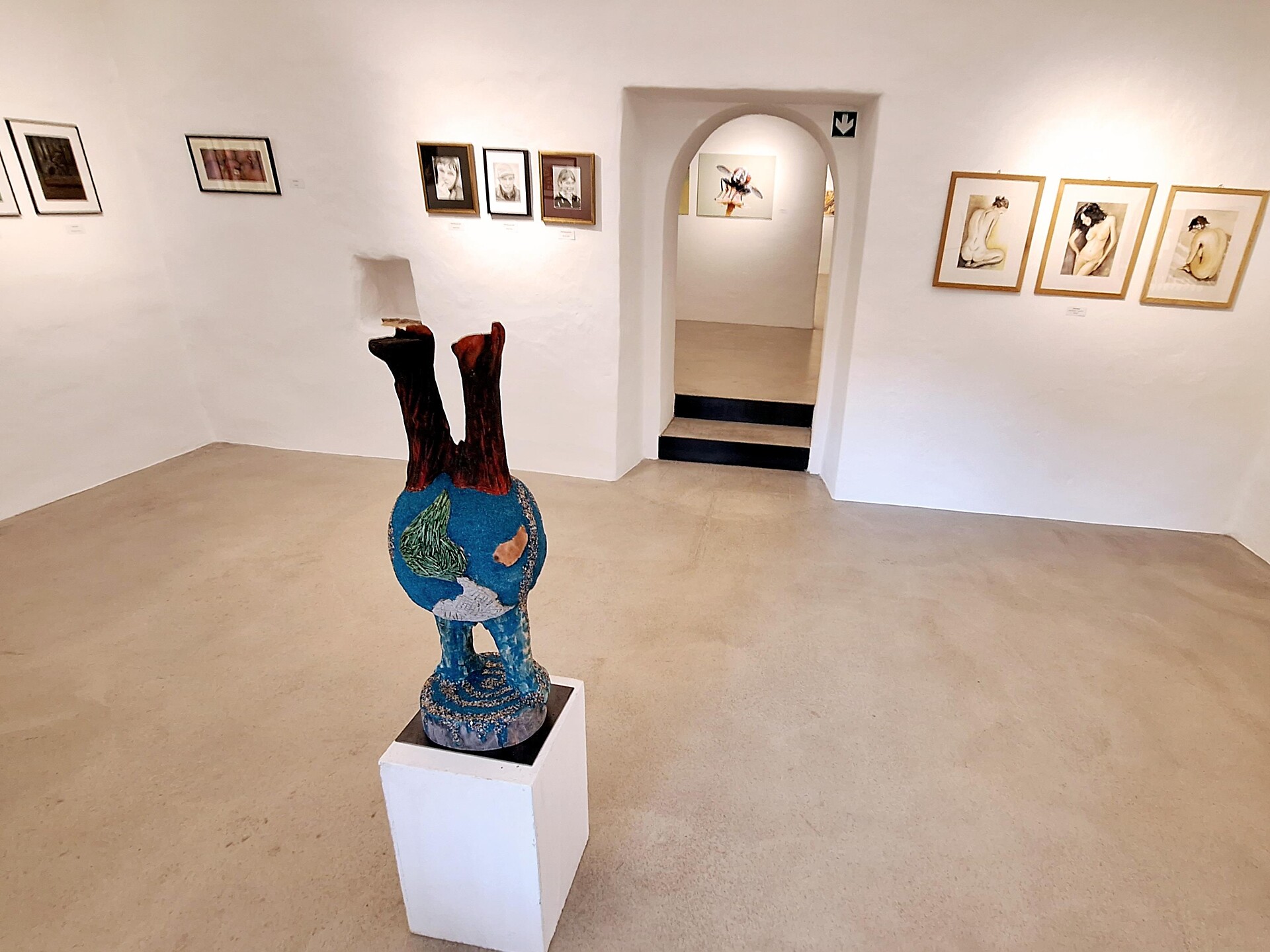 Group exhibition of artist "Kunst unterm Schlern" Kastelruth/Castelrotto 2 suedtirol.info