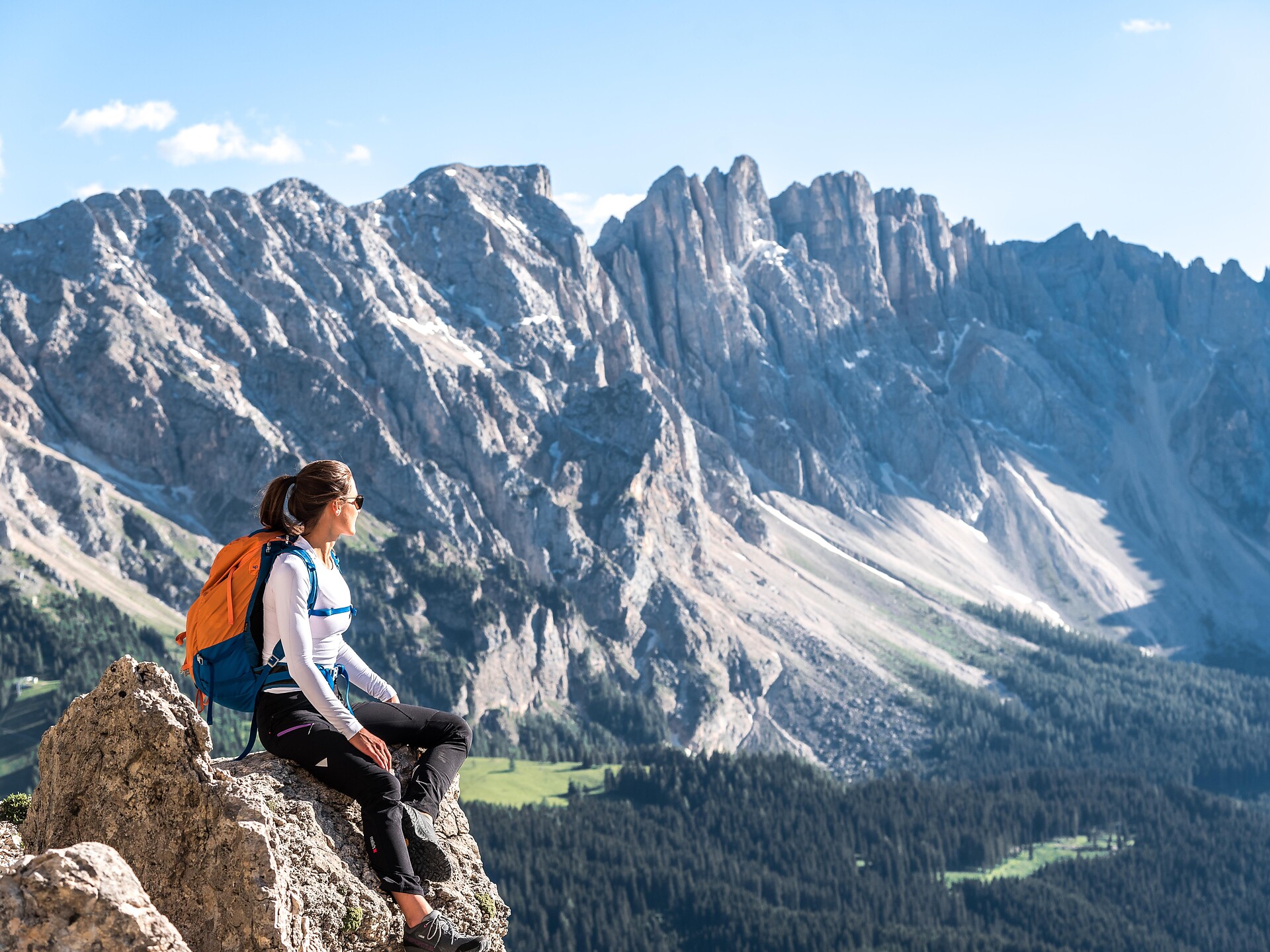 Escursione in vetta al Passo Vaiolon nel Catinaccio - Regione dolomitica Val d'Ega - #2 - suedtirol.info
