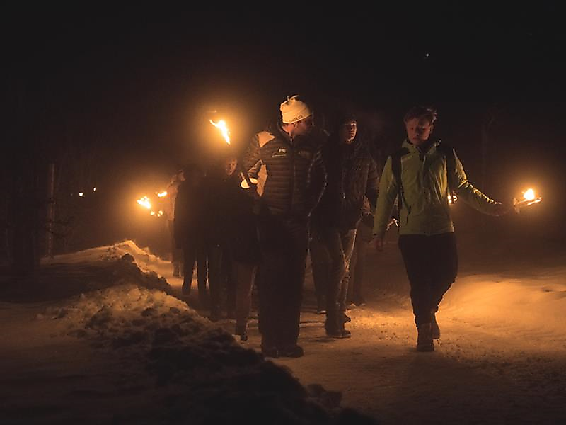 Nightly hike with torches - Alpen Flair - Brixen/Bressanone and environs - #1 - suedtirol.info