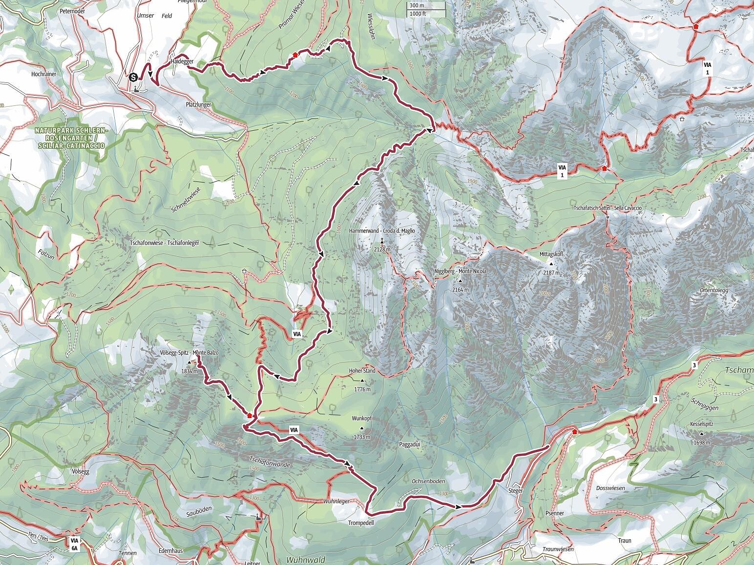Escursione guidata sul Monte Cavone Tires al Catinaccio 3 suedtirol.info