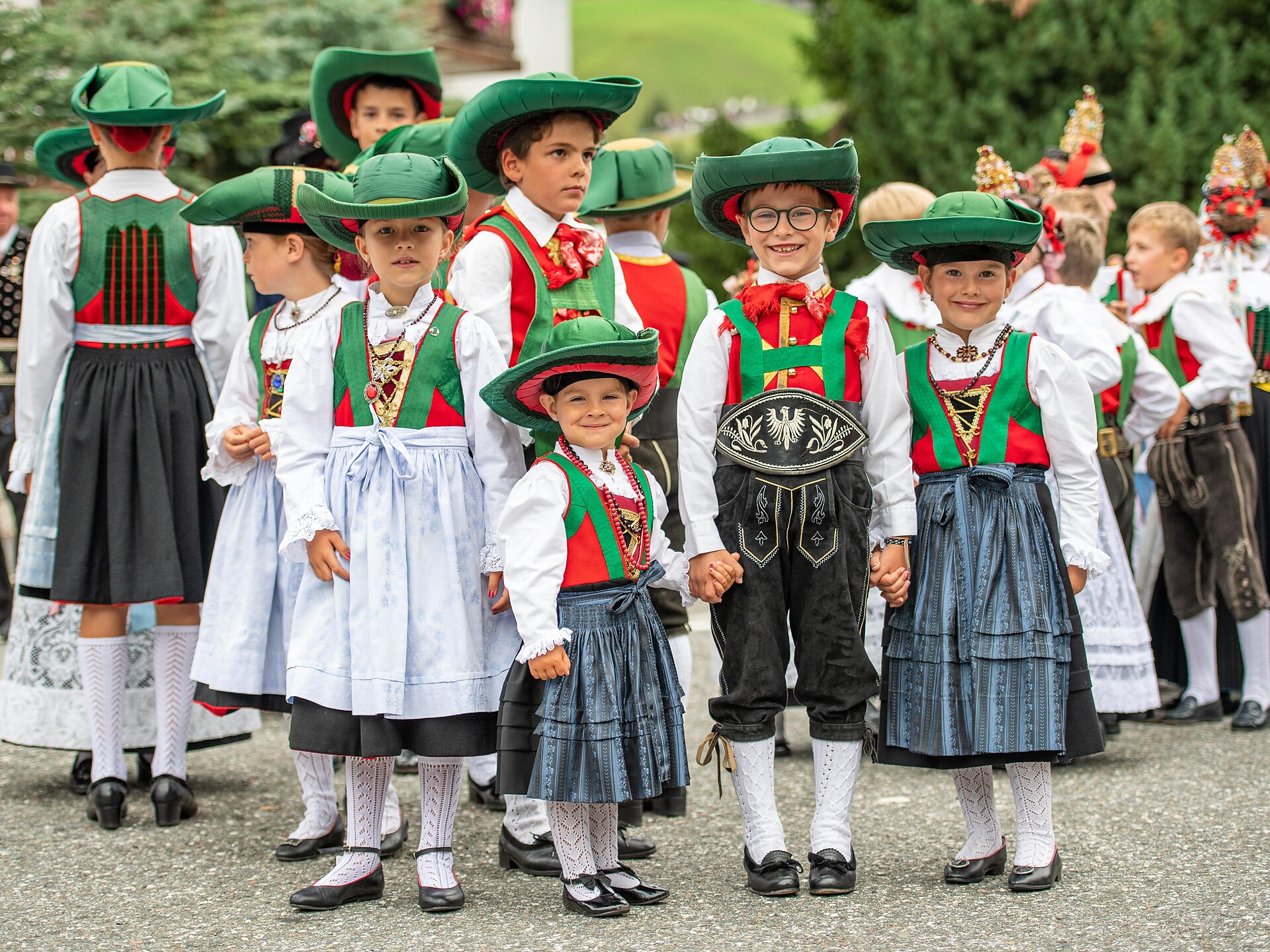 Gröden in Tracht Wolkenstein 3 suedtirol.info