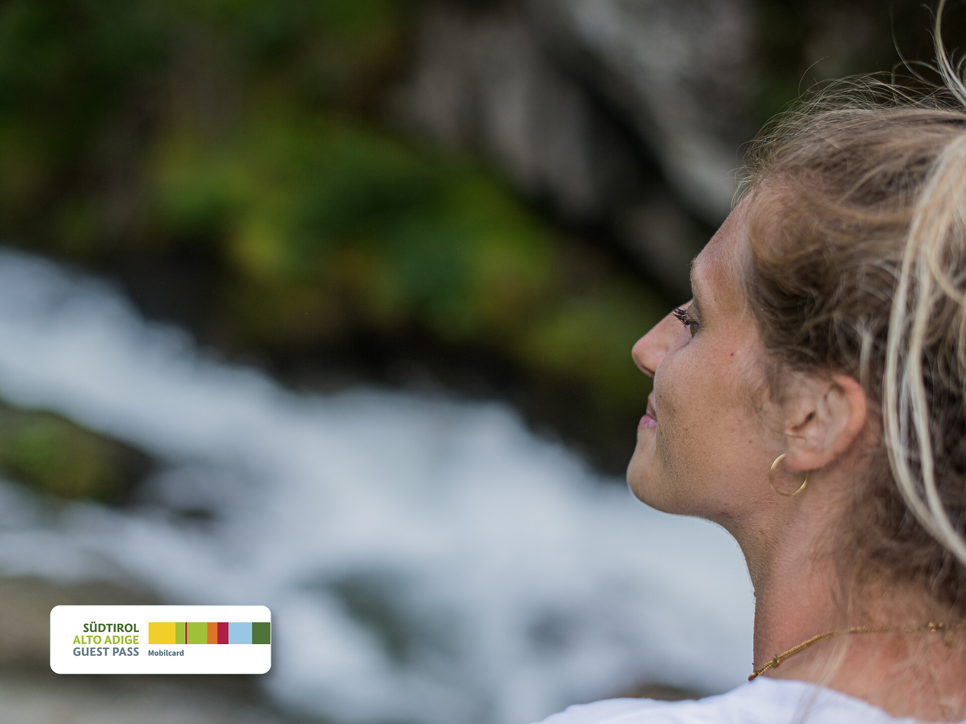 GUEST PASS HIGHLIGHT | Mindfulness hike with meditation by the waterfall Sand in Taufers/Campo Tures 1 suedtirol.info