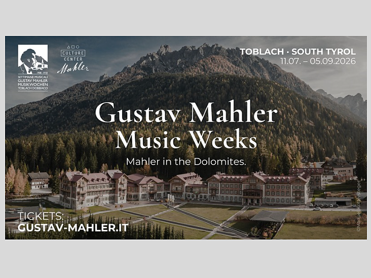 Gustav Mahler Music Weeks - Dolomites Region 3 Zinnen - #1 - suedtirol.info