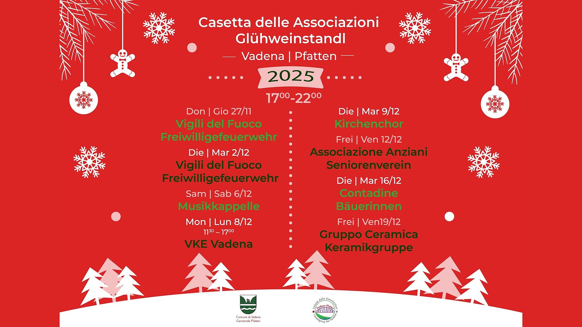 Christmas stand in Vadena Nuova - Bolzano/Bozen and environs - #1 - suedtirol.info