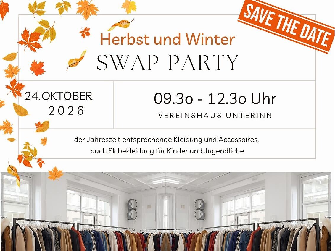 Herbst und Winter Swap Party - Bozen und Umgebung - #2 - suedtirol.info