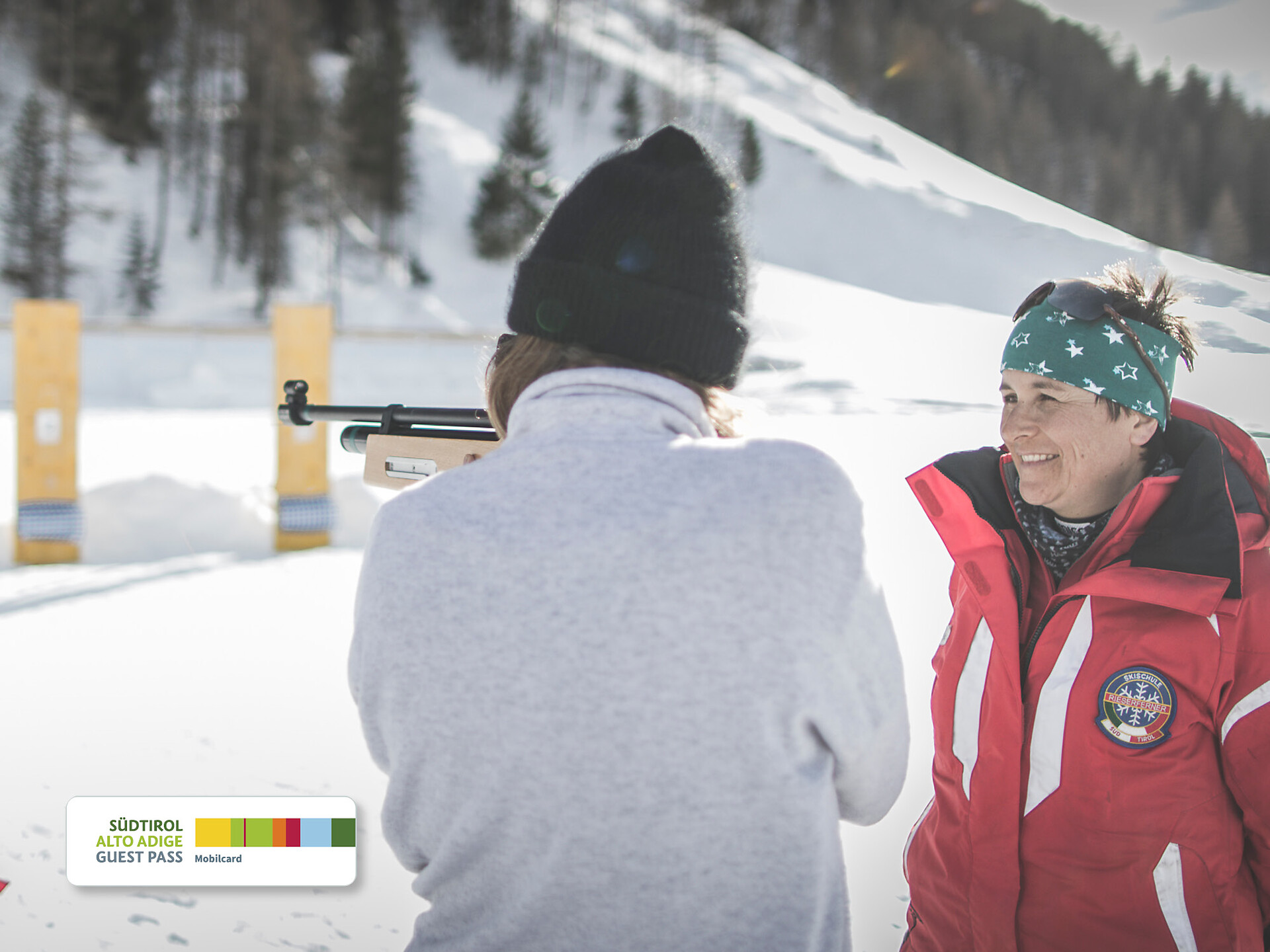 GUEST PASS | Breve lezione di tiro col fucile - Valle Aurina - #1 - suedtirol.info