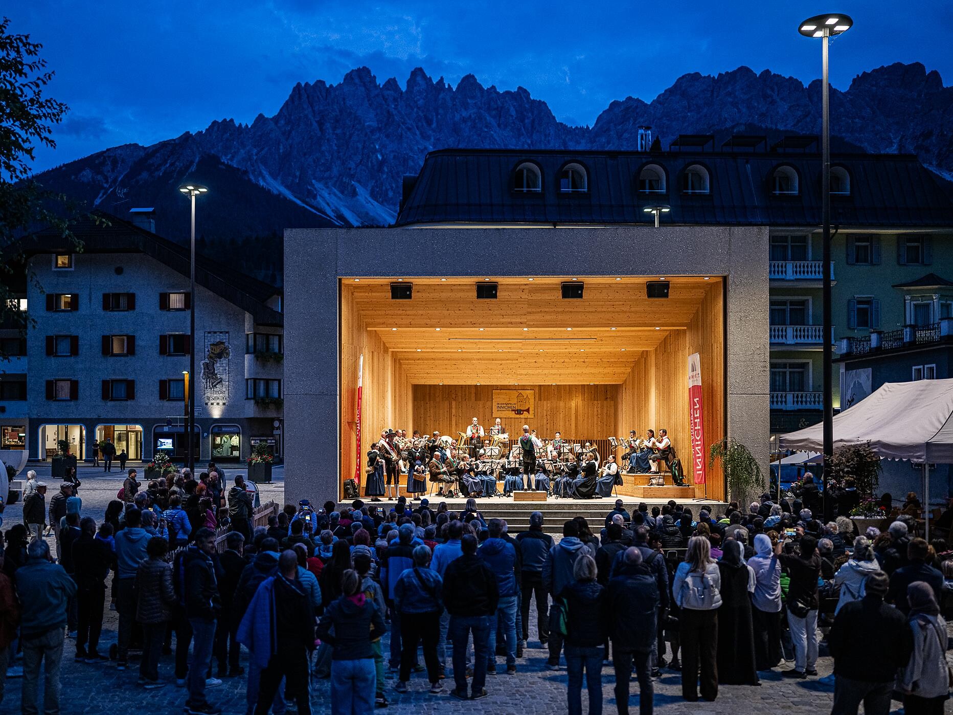 Concert of the banda musicale of Innichen / San Candido - Dolomites Region 3 Zinnen - #3 - suedtirol.info