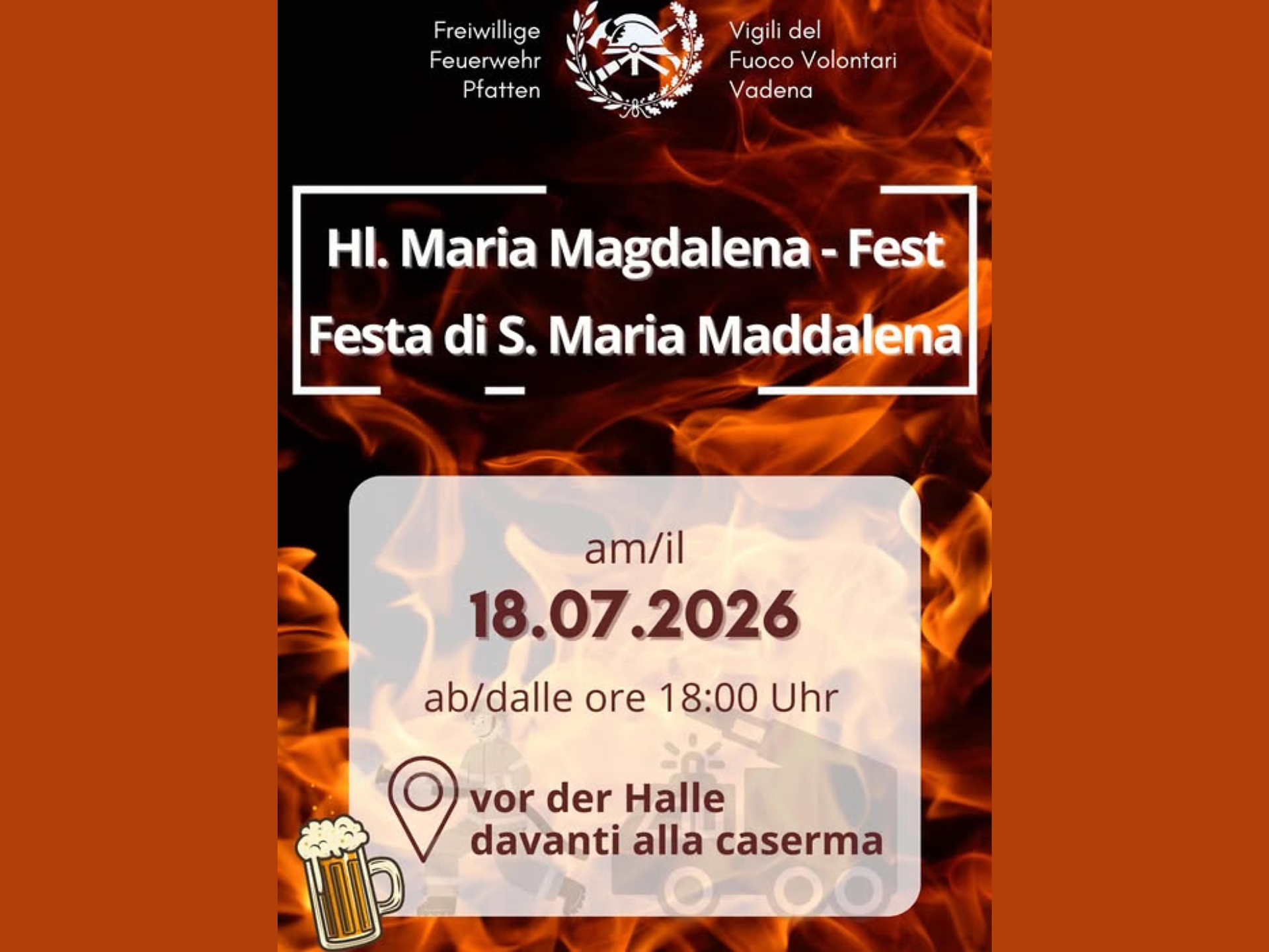 Feast of St. Mary Magdalene - Bolzano/Bozen and environs - #1 - suedtirol.info