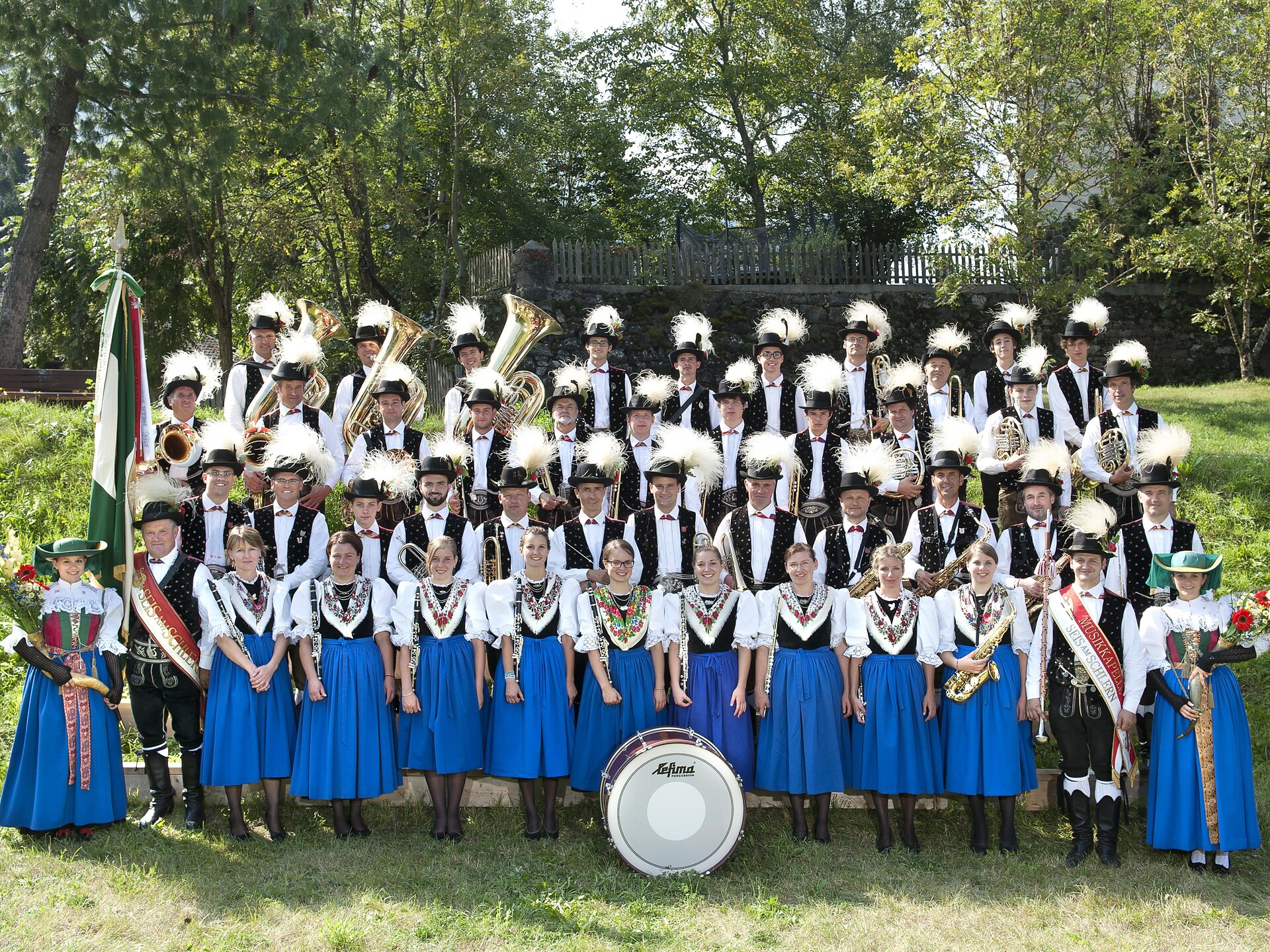 Concerto di Sacro Cuore di Gesù della banda musicale di Siusi Castelrotto 1 suedtirol.info