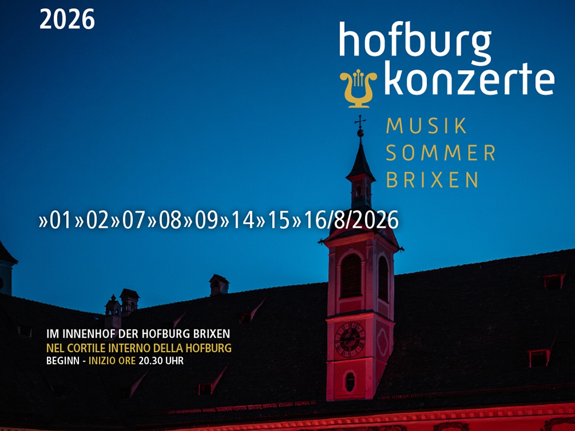 Hofburgkonzert - Musik Sommer Brixen - Brixen und Umgebung - #1 - suedtirol.info