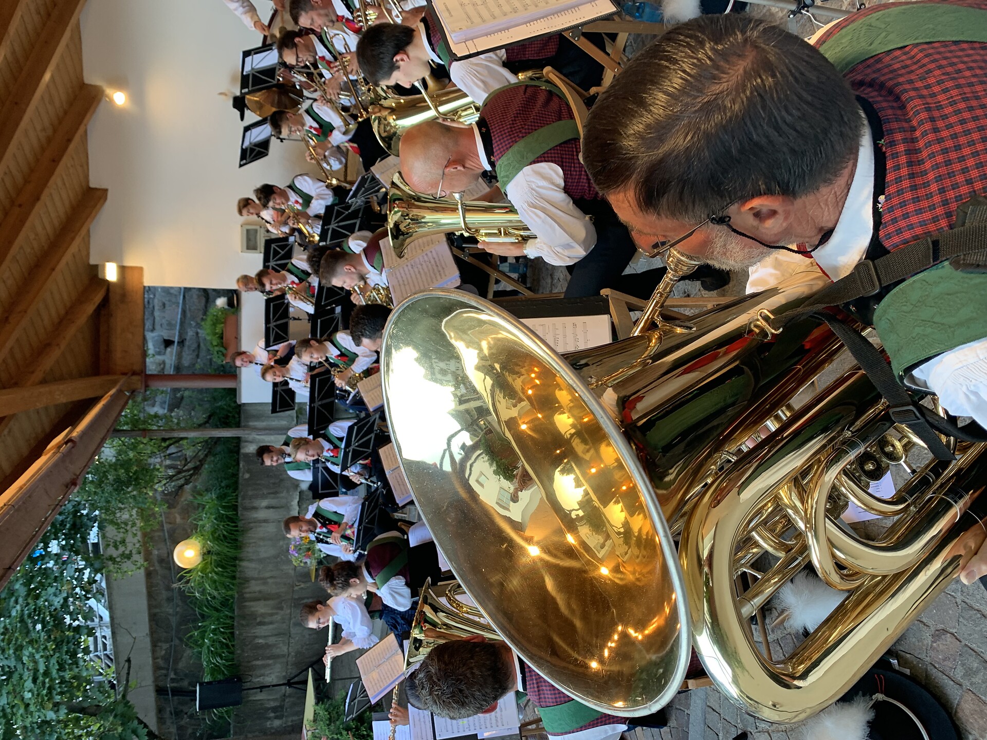 Sacred Heart concert of the traditional music band Welschnofen | Nova Levante Welschnofen/Nova Levante 3 suedtirol.info
