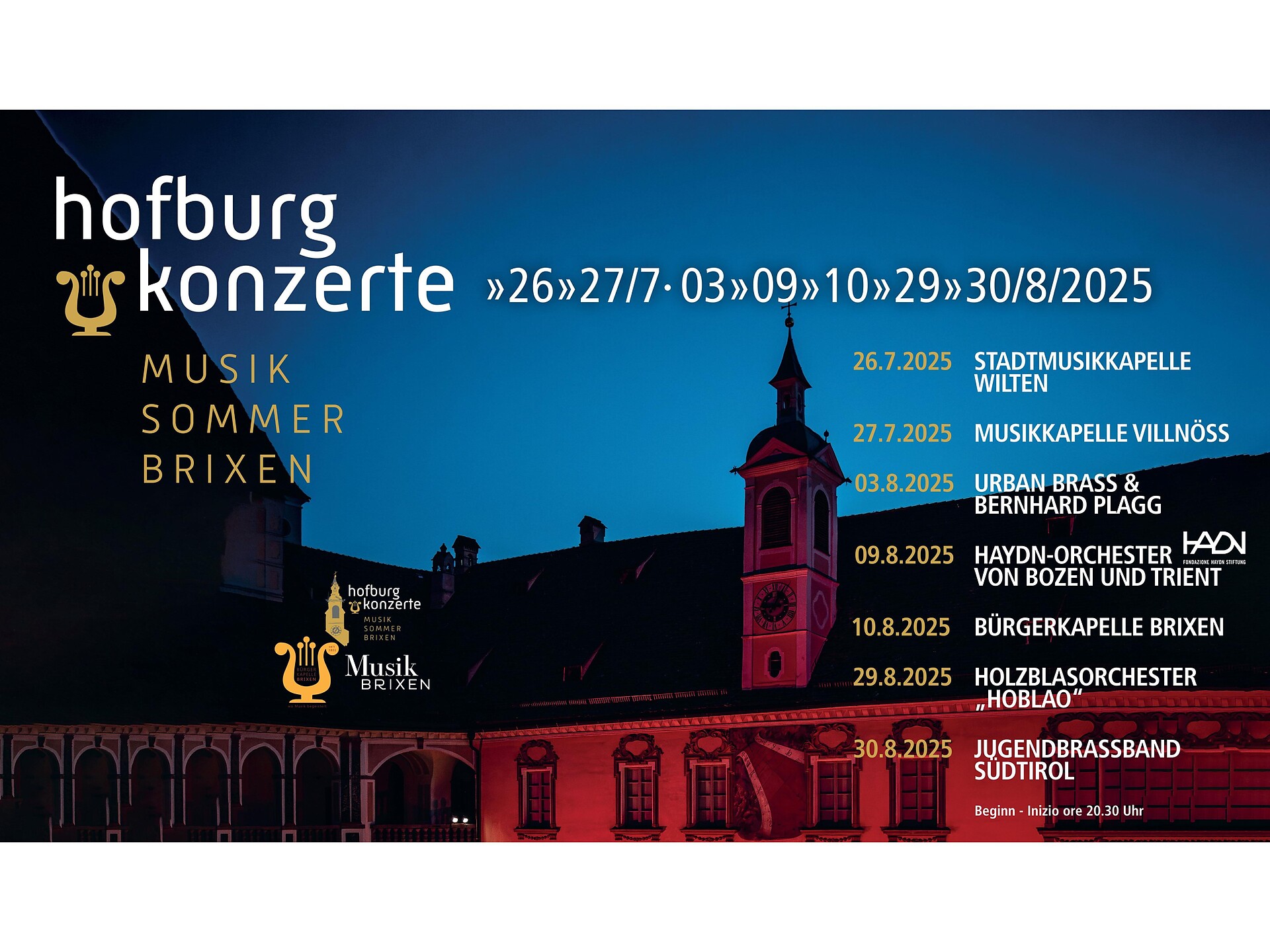 Hofburgkonzert - Musik Sommer Brixen - Brixen und Umgebung - #1 - suedtirol.info