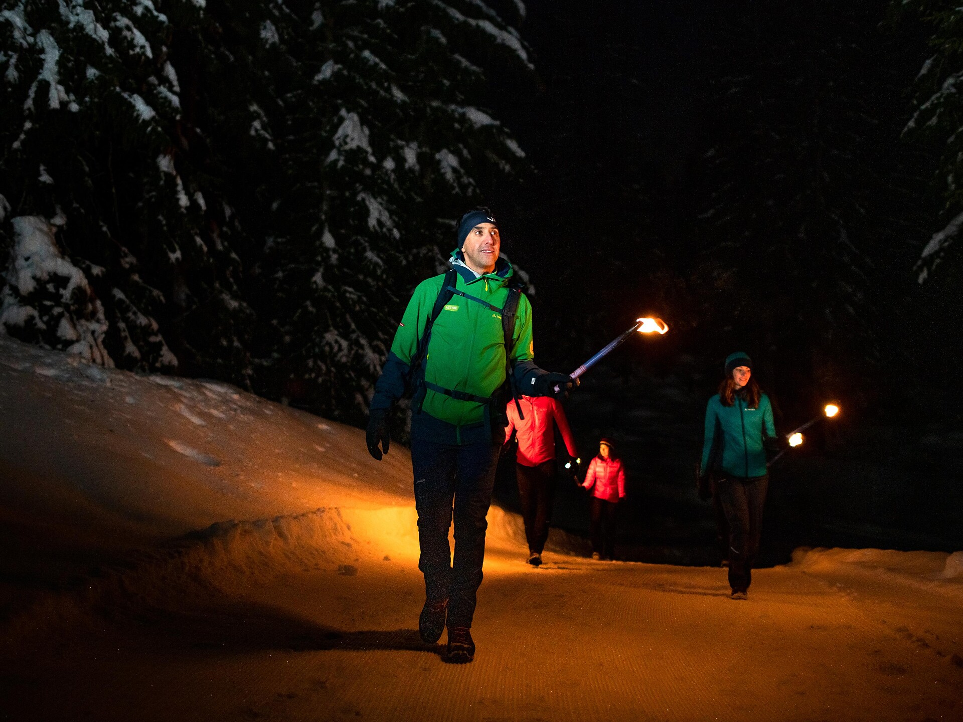 Passeggiata idilliaca con le fiaccole in Val d’Anna - Regione dolomitica Val Gardena - #3 - suedtirol.info