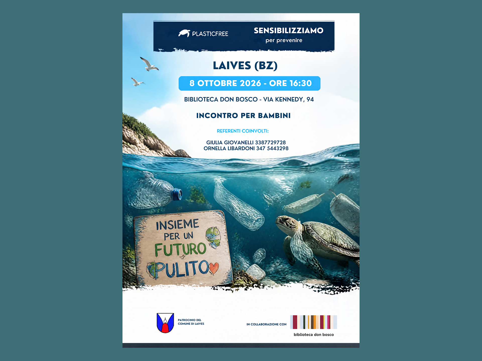 Attività informativa e interattiva per bambini con Plastic Free - Bolzano e dintorni - #1 - suedtirol.info