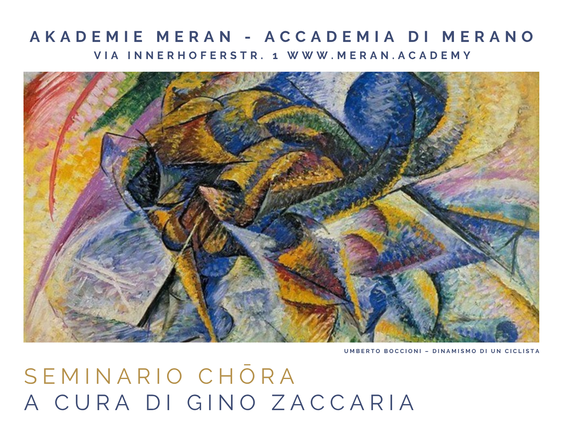 Chora Seminar: L'arte tra potenza e luce curated by Gino Zaccaria - Meran/Merano and environs - #1 - suedtirol.info