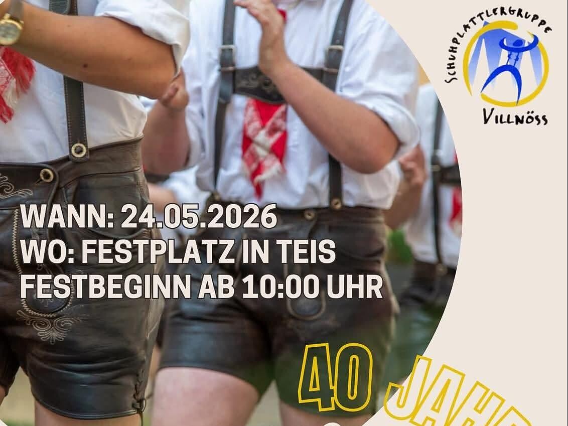 Anniversary Celebration with Schuhplattler Gathering - Dolomites Region Lüsen Villnöss - #2 - suedtirol.info