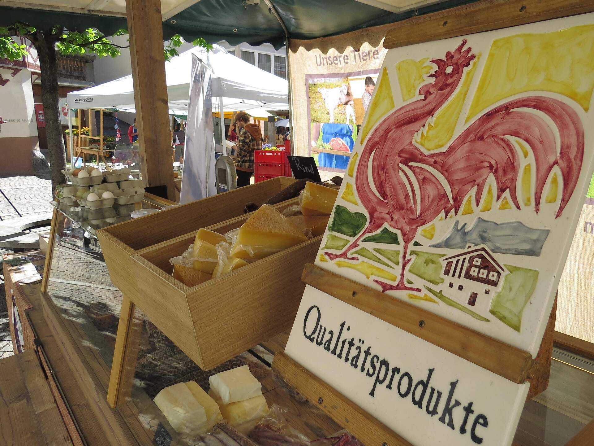 Jeden Mittwoch Bauernmarkt in Mals - Vinschgau - #1 - suedtirol.info