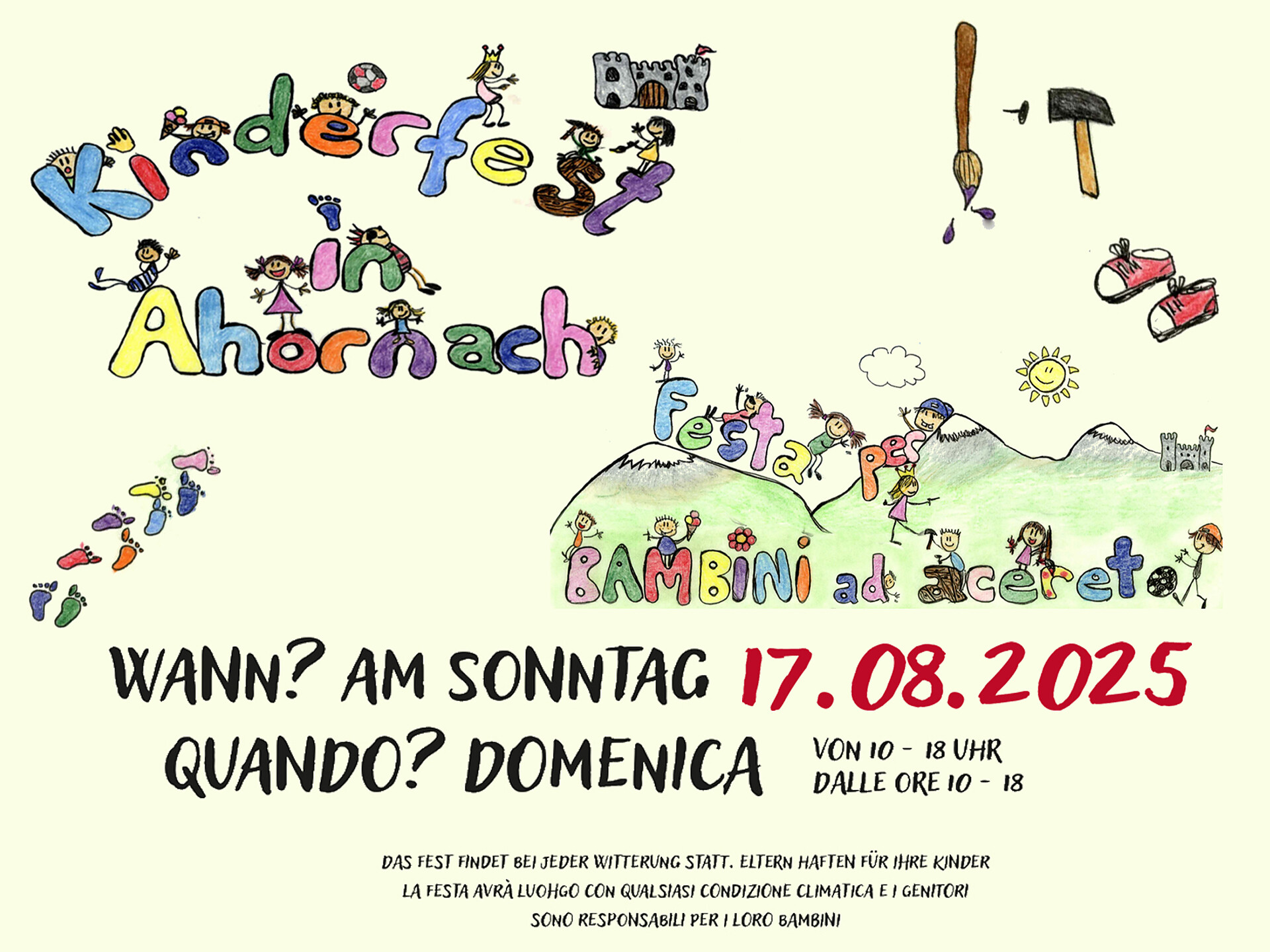 Festa dei bambini -  a Acereto - Valle Aurina - #1 - suedtirol.info