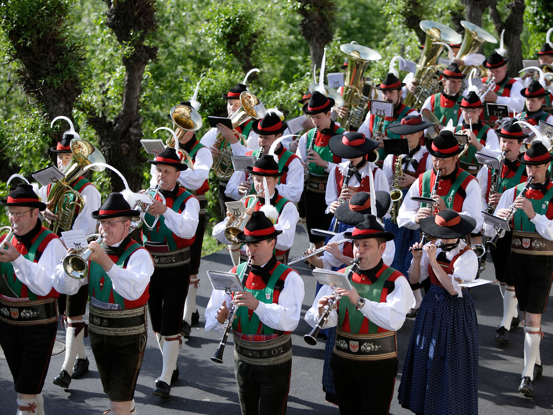 Concerto della Banda musicale di Tirolo Tirolo 1 suedtirol.info