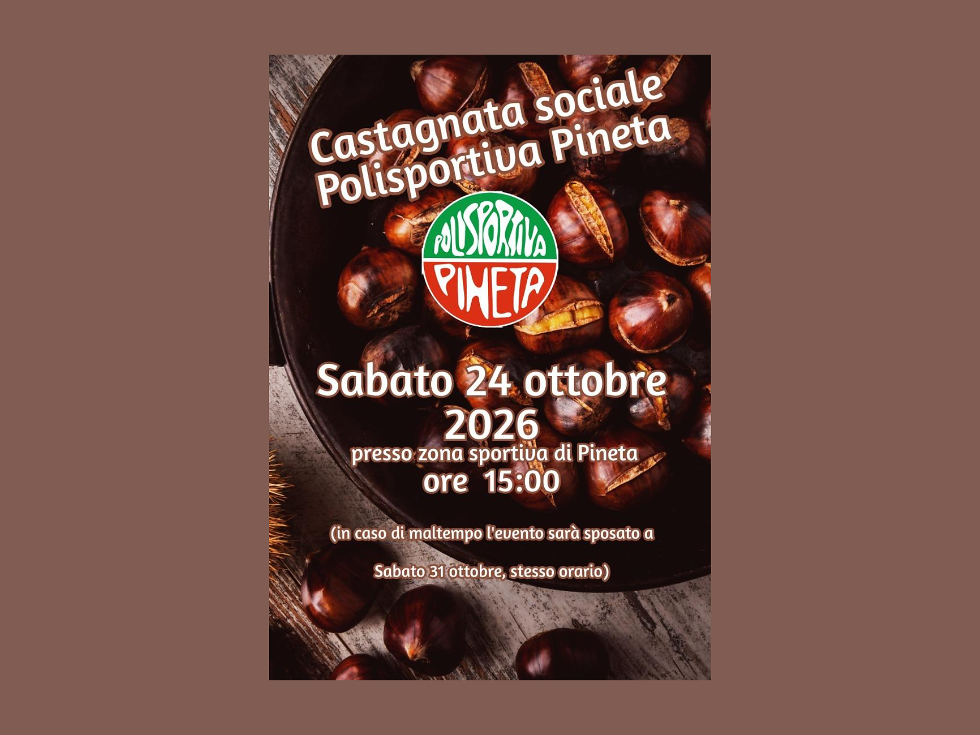 Castagnata Polisportiva Pineta - Bolzano e dintorni - #1 - suedtirol.info