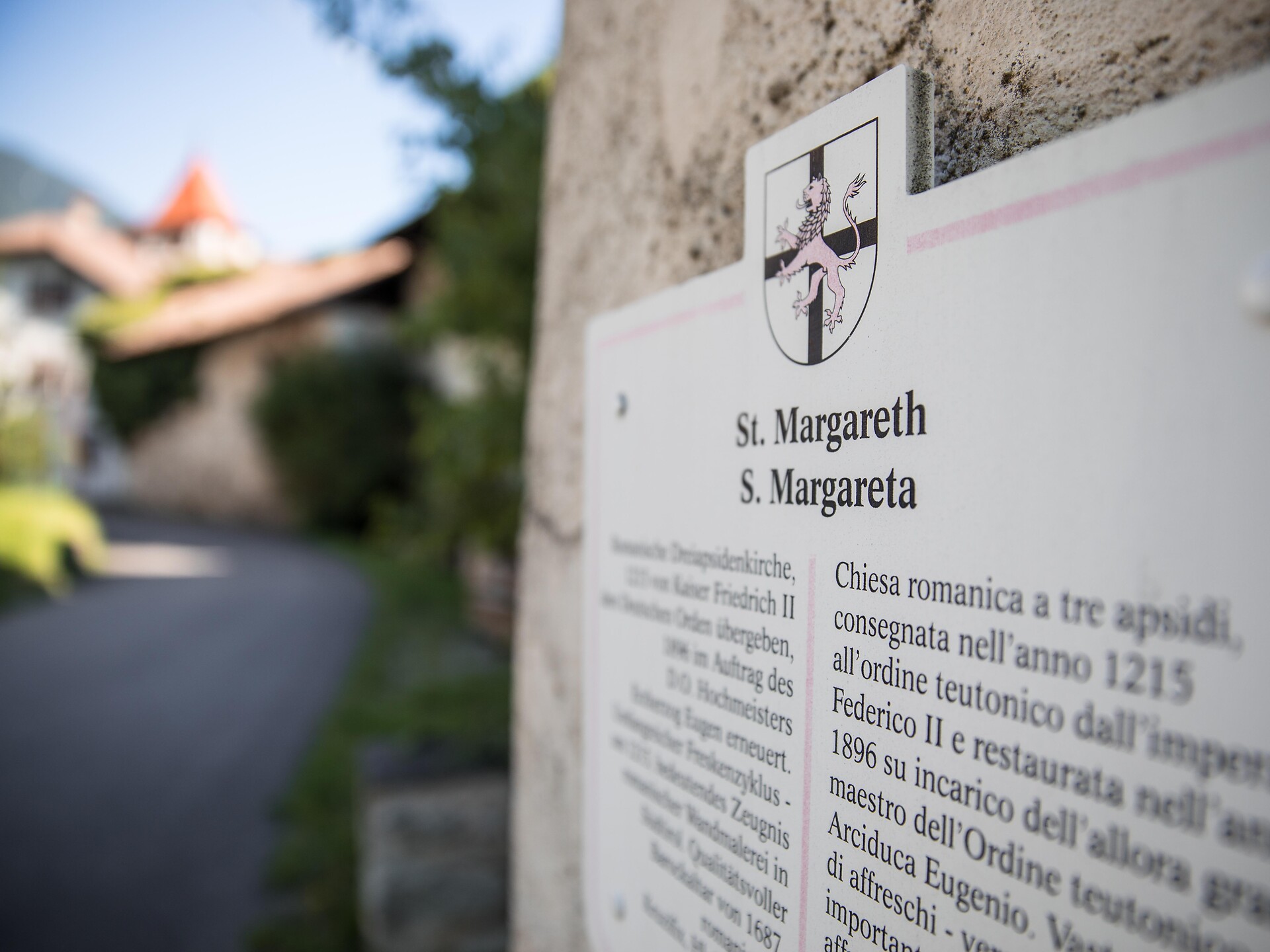 Guided tour St. Margaret's church Lana 3 suedtirol.info