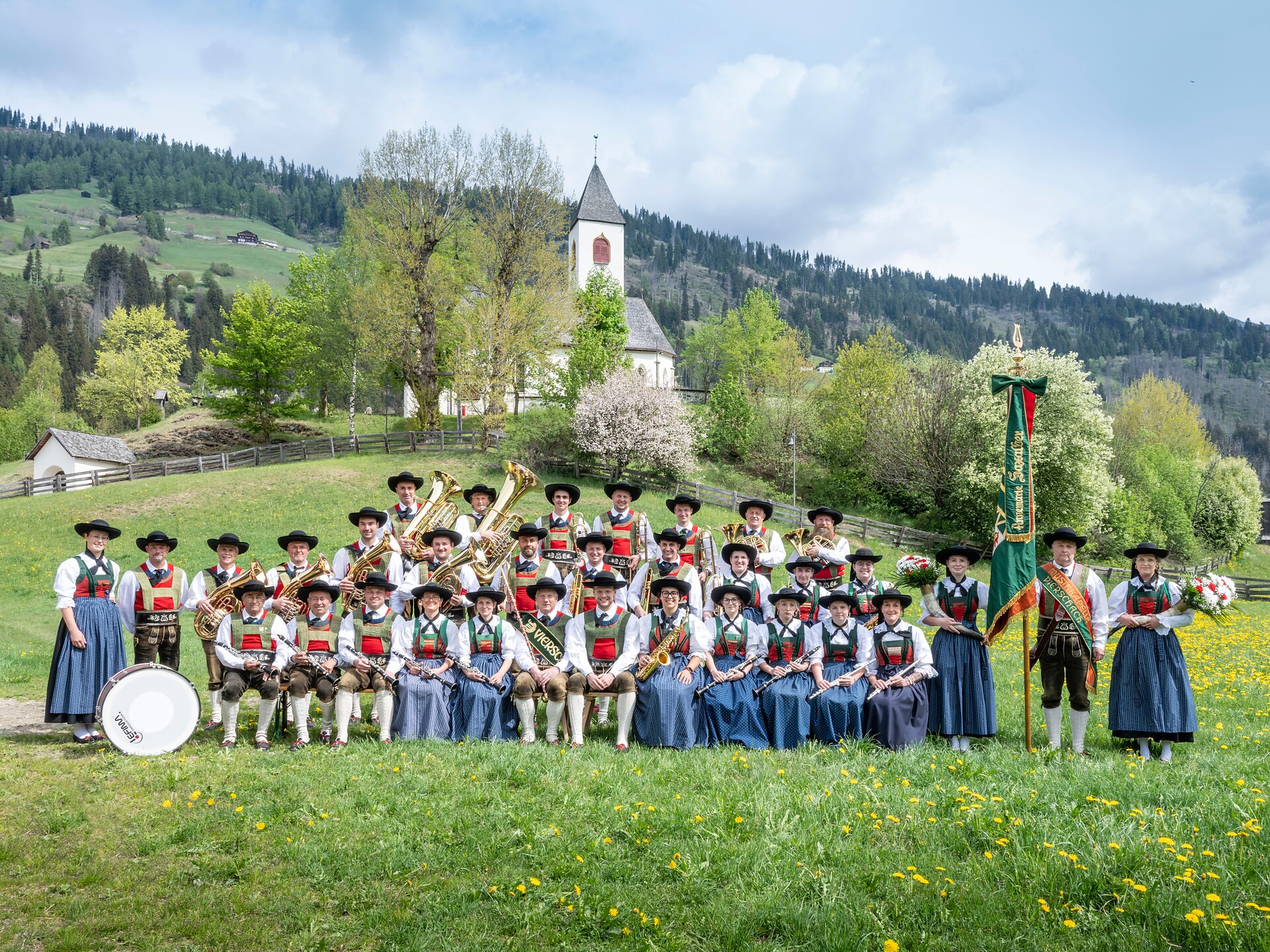 Concert by the traditional band of Vierschach / Versciaco in Vierschach - Dolomites Region 3 Zinnen - #3 - suedtirol.info