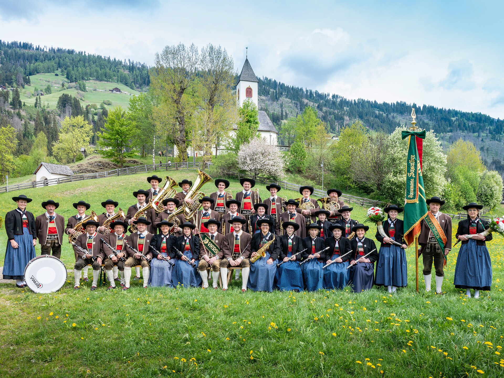 Concert by the traditional band of Vierschach / Versciaco in Vierschach - Dolomites Region 3 Zinnen - #1 - suedtirol.info