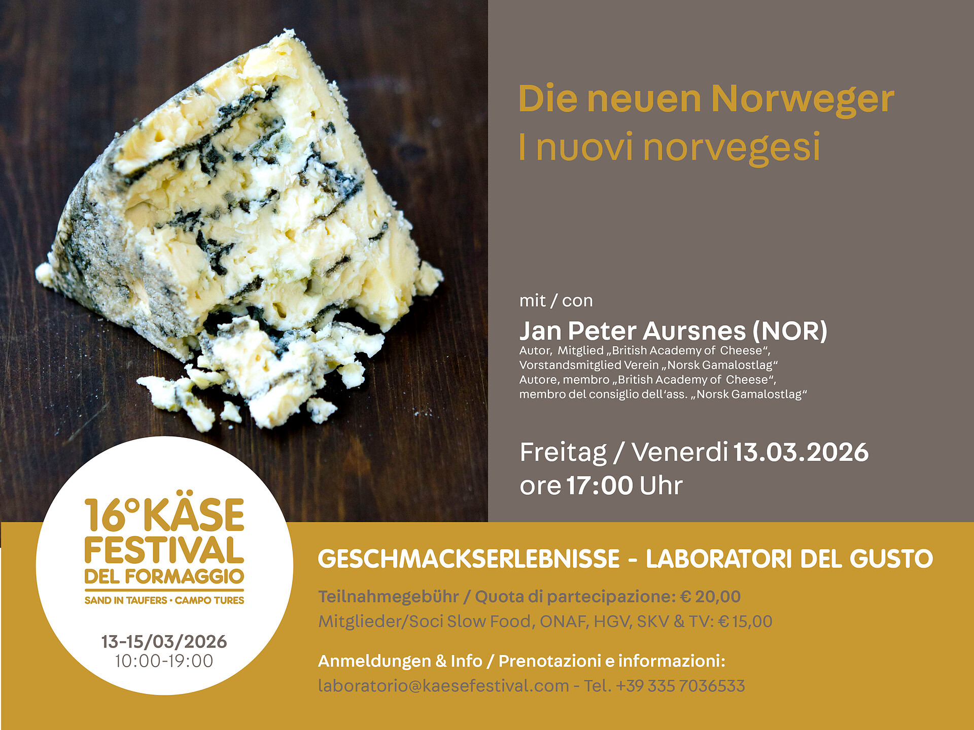KÄSEFESTIVAL | Geschmacks-Erlebnis: Die neuen Norweger - Ahrntal - #1 - suedtirol.info