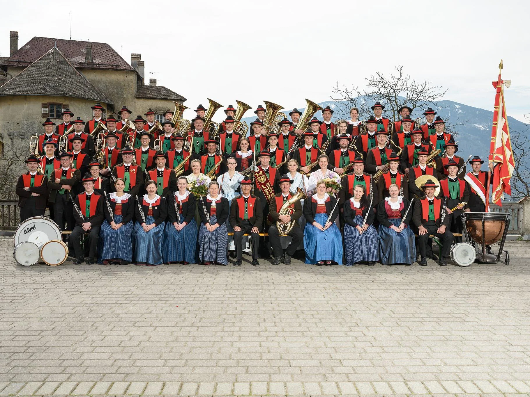 Concerto della banda musicale di Scena al Vereinshaus Unterwirt Scena 1 suedtirol.info