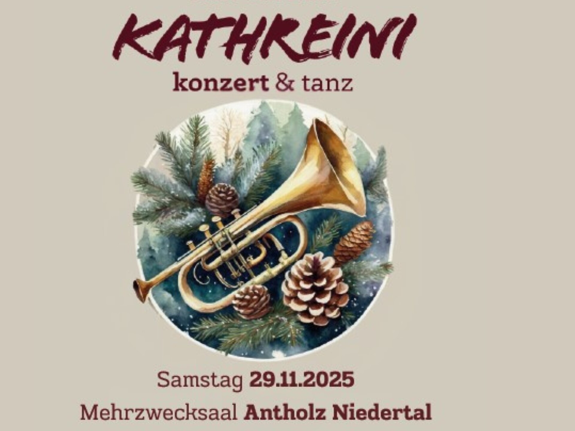 Kathreinikonzert der Musikkapelle Antholz Niedertal - Dolomitenregion Kronplatz - #2 - suedtirol.info
