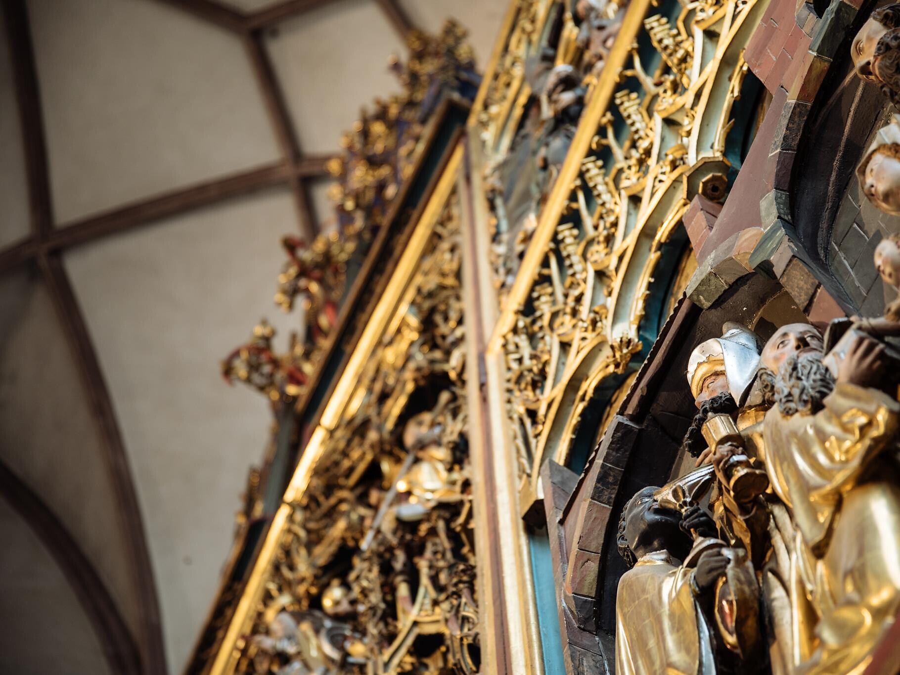 Guida "L'altare di Schnatterpeck" nella chiesa parrocchiale Lana 3 suedtirol.info