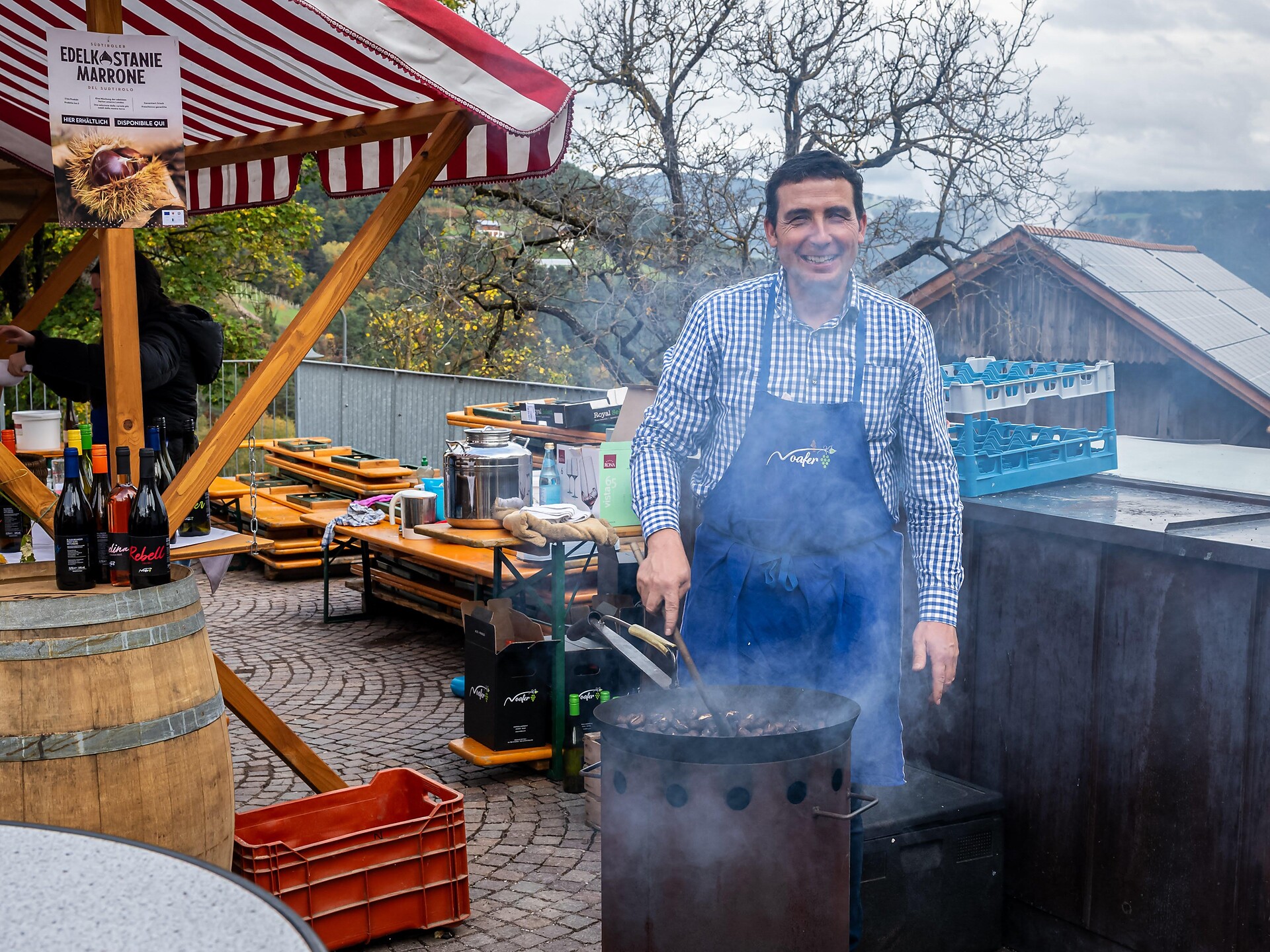 Chestnut market in San Genesio - Bolzano/Bozen and environs - #2 - suedtirol.info