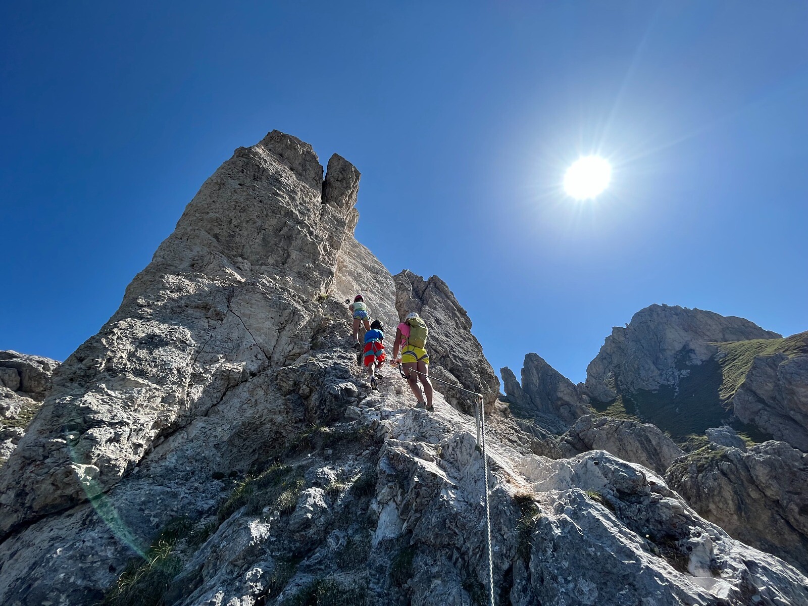 Via ferrata Piz da Peres - Regione dolomitica Plan de Corones - #2 - suedtirol.info