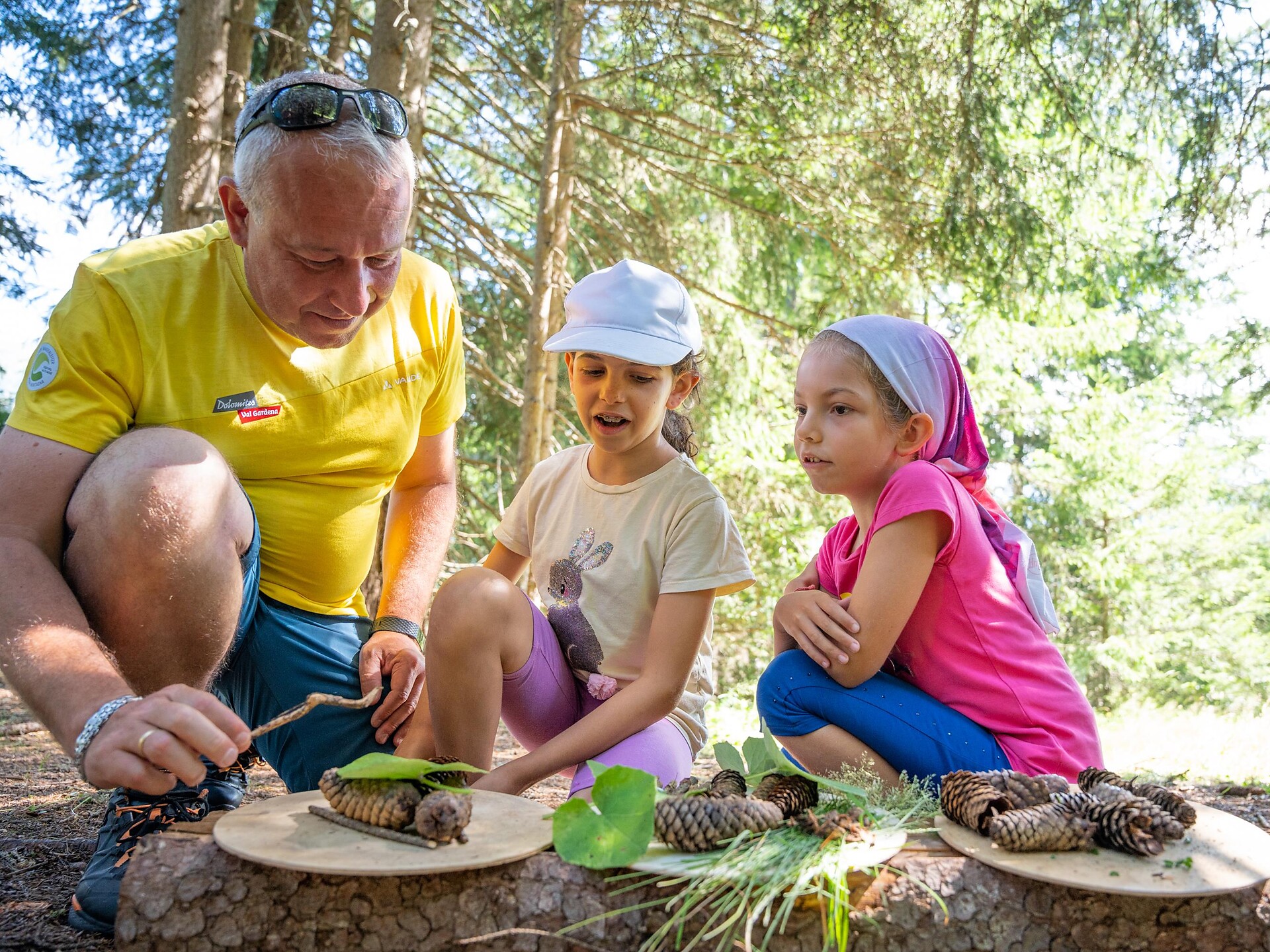 Kids Active: Yoga & esperienza culinaria nel bosco - Regione dolomitica Val Gardena - #2 - suedtirol.info