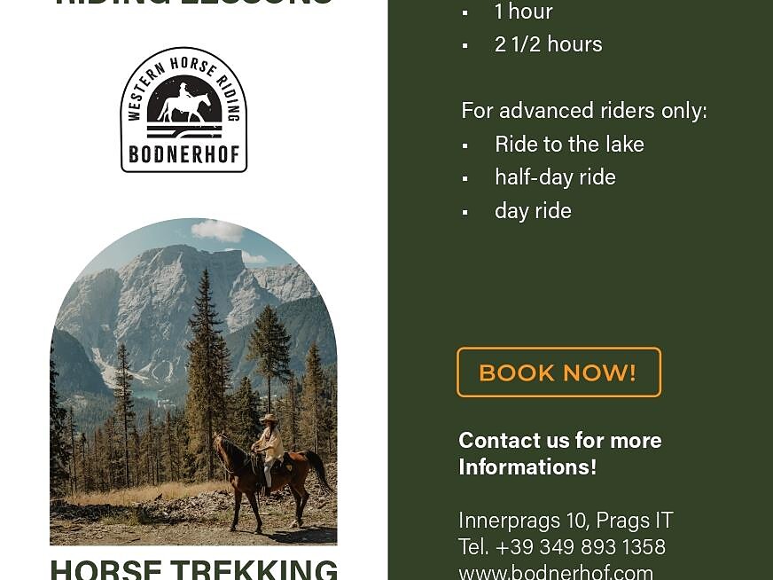 Horse Riding at Bodnerhof - Dolomites Region 3 Zinnen - #3 - suedtirol.info