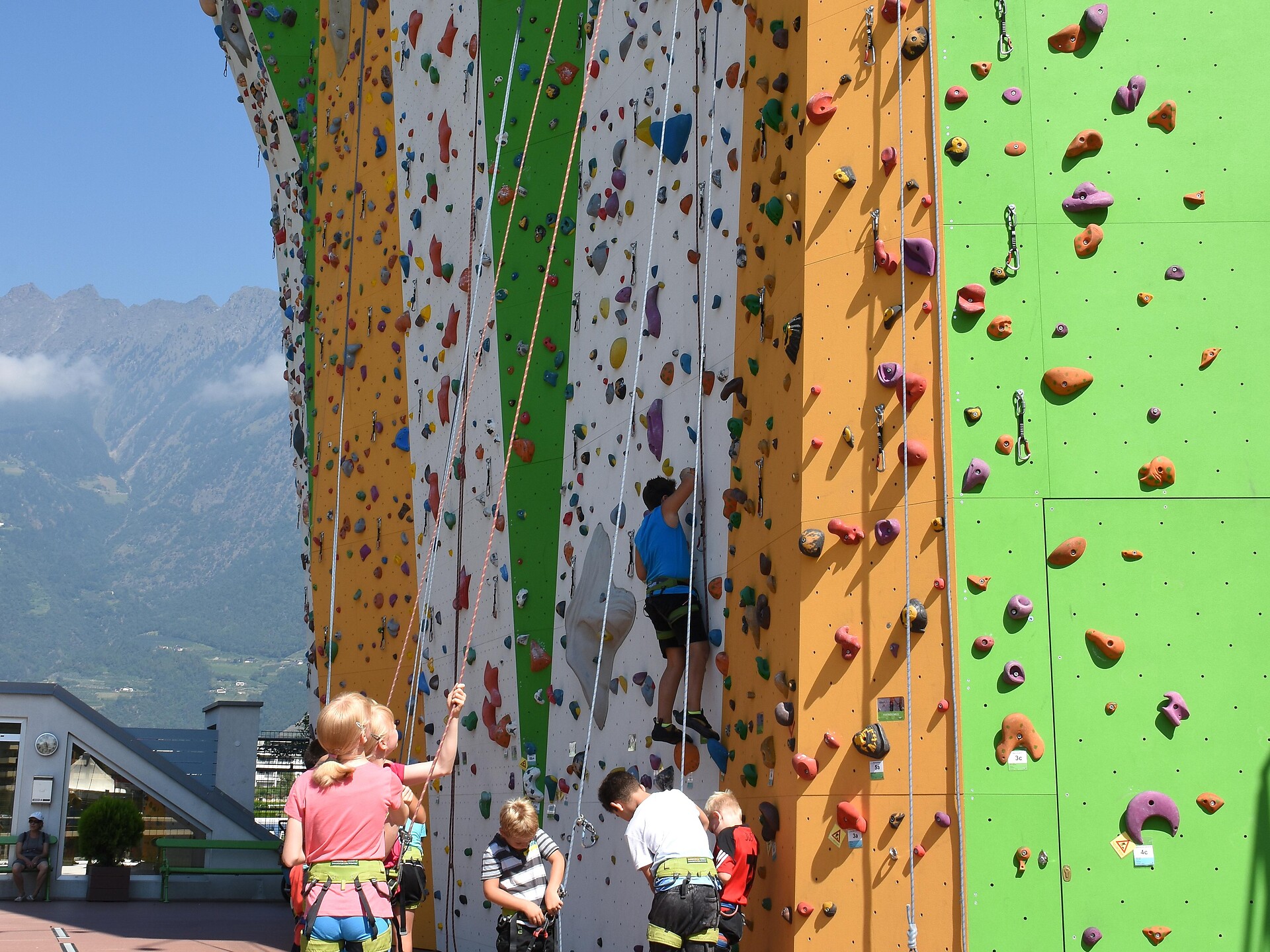 "Kraxln & Äktschn": children's climbing a Merano Meran/Merano 1 suedtirol.info