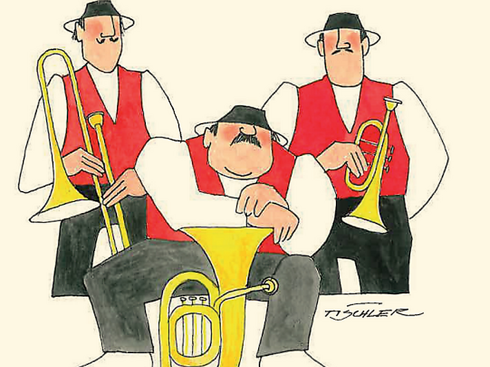 Concerto della banda musicale "Obervinschger Böhmische" - Val Venosta - #1 - suedtirol.info