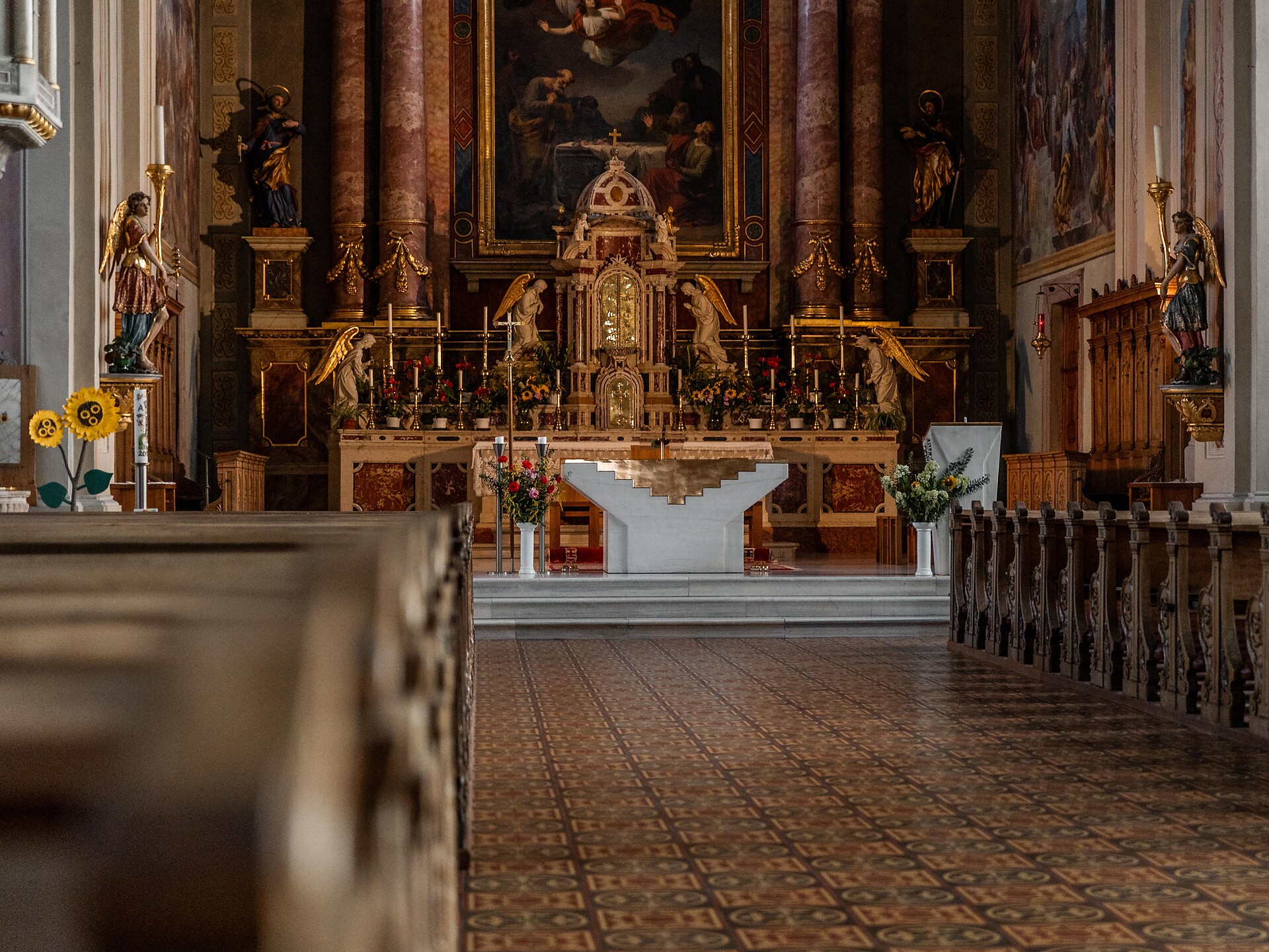 Concerto in chiesa con "Joe Smith Brass´m Sax" Ensemble - Regione dolomitica Alpe di Siusi - #1 - suedtirol.info