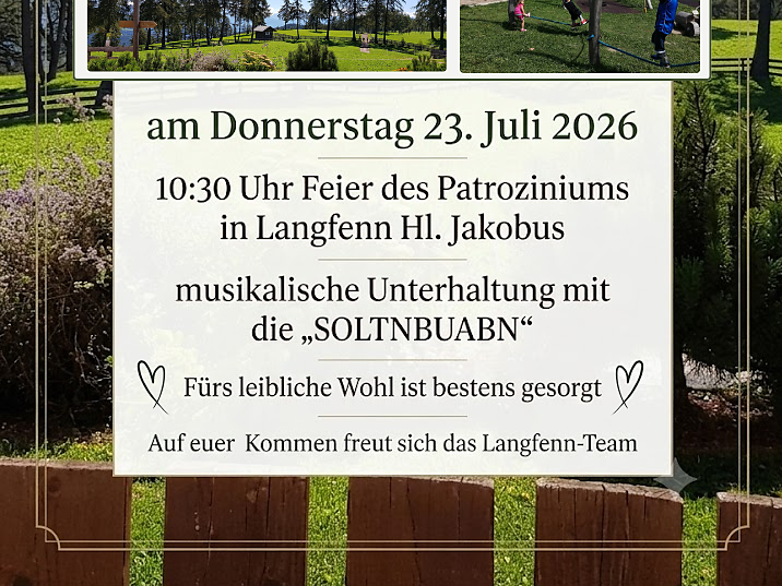 Sagra Langfenn - Bolzano e dintorni - #2 - suedtirol.info