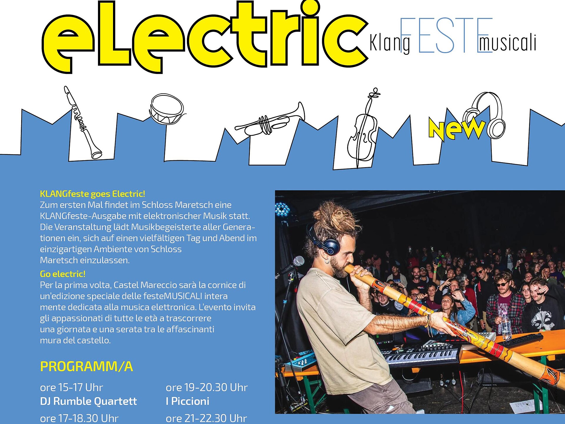 KLANGfesteMUSICALI 2026 – Electric KLANGfesteMUSICALI - Bolzano e dintorni - #2 - suedtirol.info