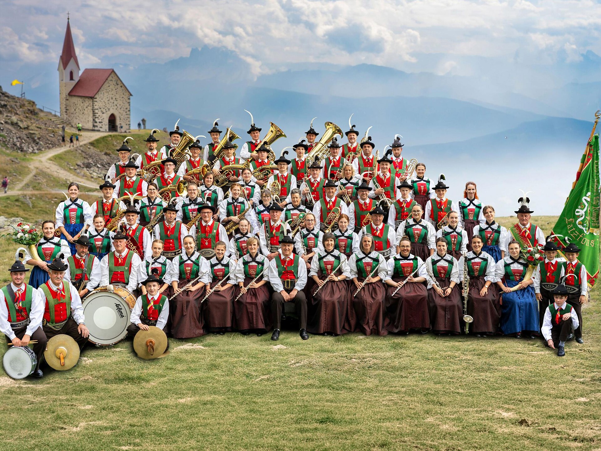 Concert by Music Band Latzfons - Dolomites Region Val Gardena - #1 - suedtirol.info