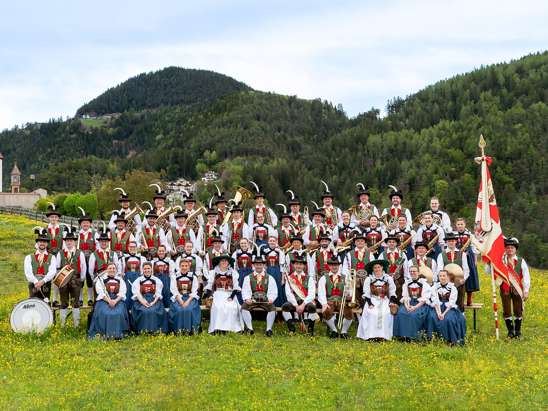 Concerto della Banda di Vanga - Regione dolomitica Val Gardena - #1 - suedtirol.info