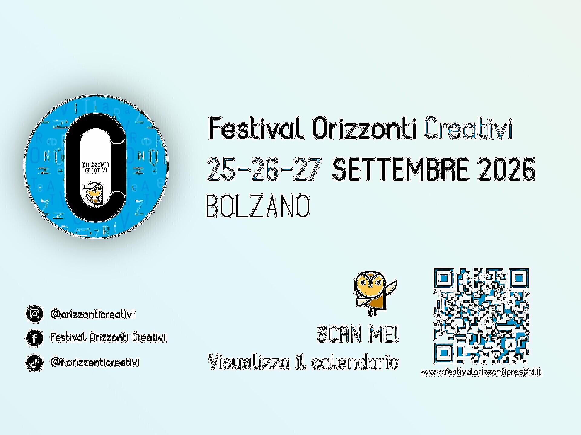 Orizzonti Creativi - Festival Opening with Alessandro Masi - Bolzano/Bozen and environs - #2 - suedtirol.info