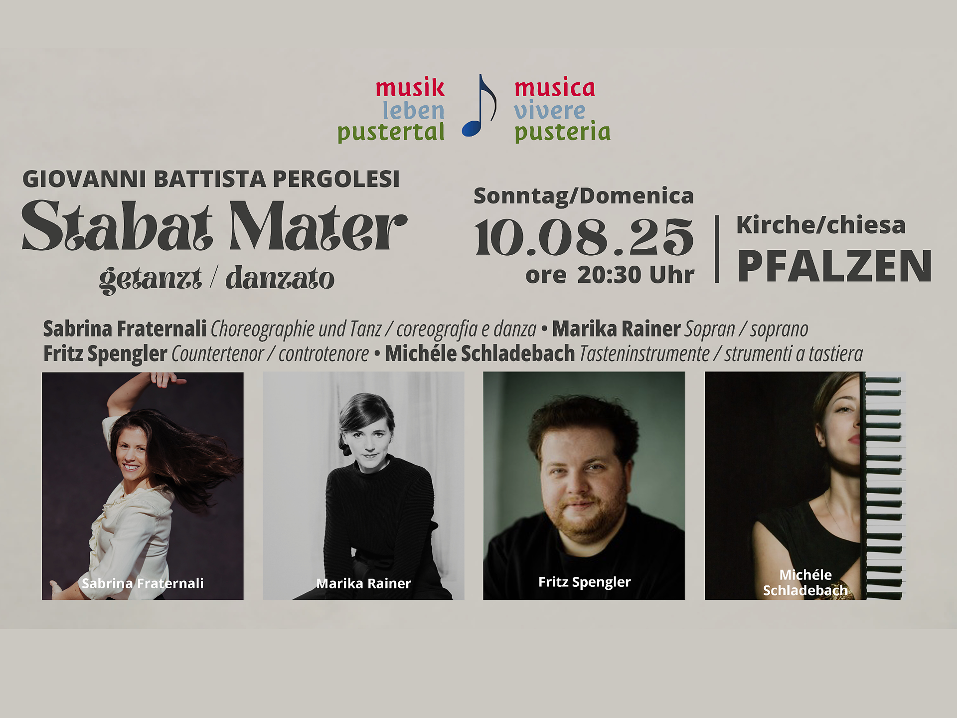 Concerto a Falzes - "Stabat Mater" - Regione dolomitica Plan de Corones - #1 - suedtirol.info