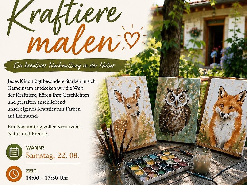 Kraftiere malen - Meran und Umgebung - #1 - suedtirol.info