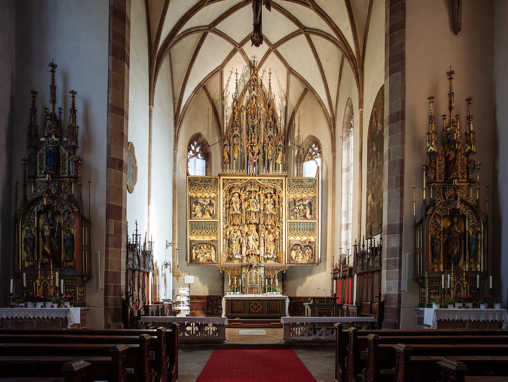 Guida "L'altare di Schnatterpeck" nella chiesa parrocchiale - Merano e dintorni - #2 - suedtirol.info