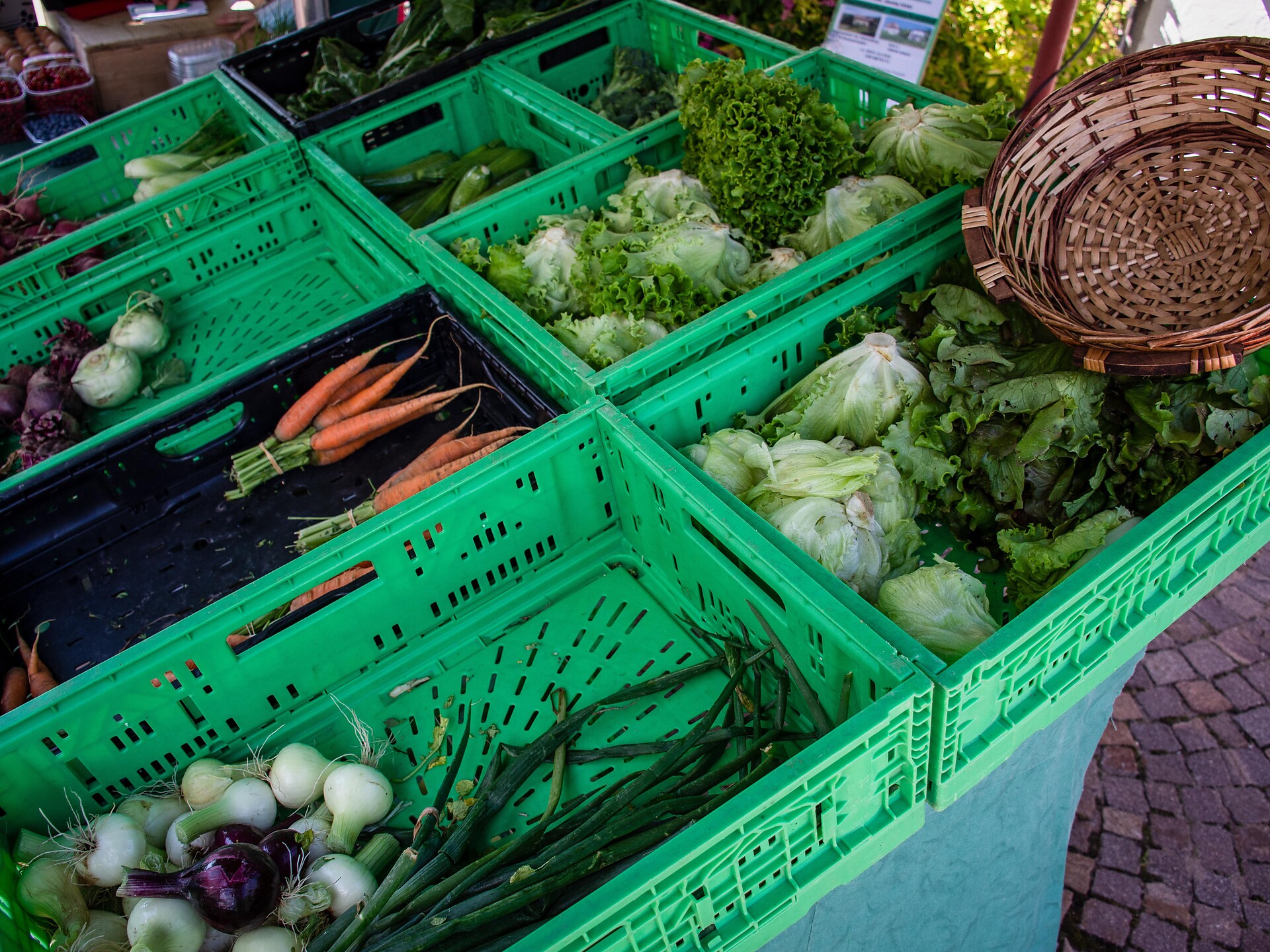 Kleiner Bauernmarkt in Deutschnofen Deutschnofen 1 suedtirol.info