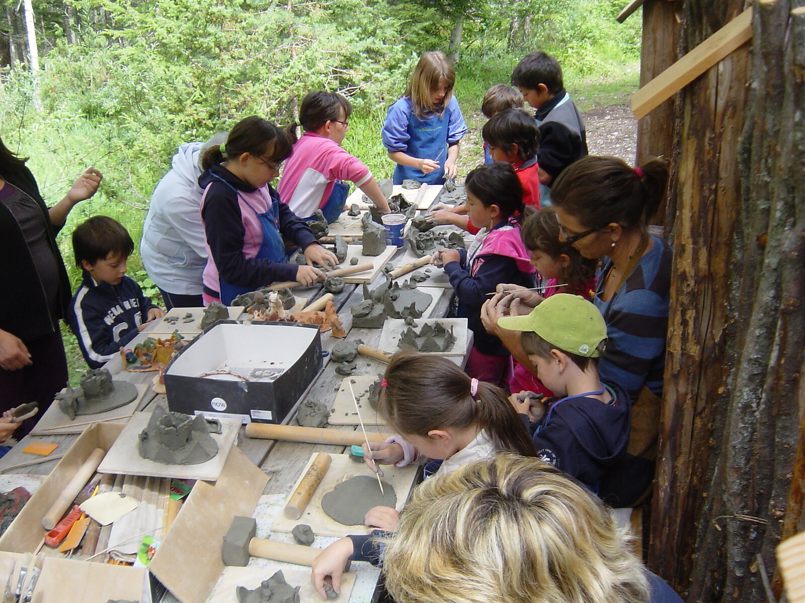 Corso di ceramica nel bosco San Vigilio 1 suedtirol.info